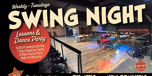 Swing Dance Classes & Parties \u2013 Attic Dance Hall New Braunfels!