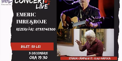 Concert Emeric Imre & Roje