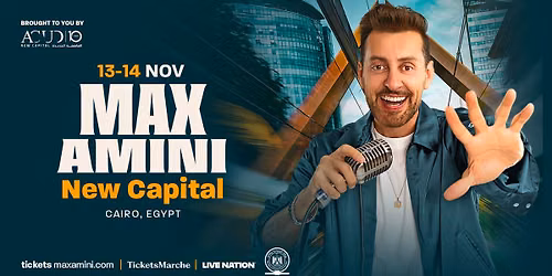 Max Amini Live in Cairo!