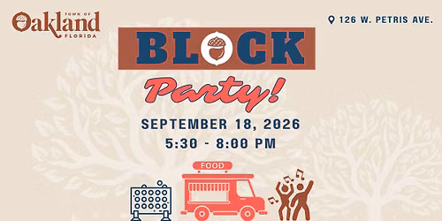 Oakland Community Block Party!