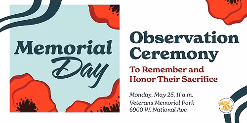 Memorial Day Observation Ceremony