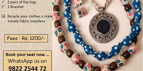 Fancy Fabric Jewellery Workshop
