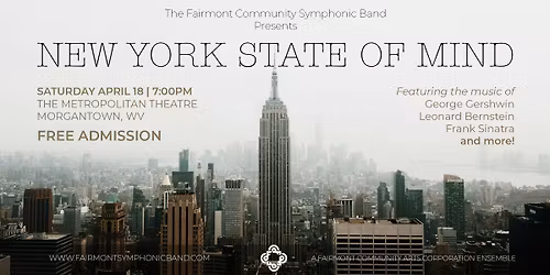 New York State of Mind \u2013 Free Symphonic Band Concert