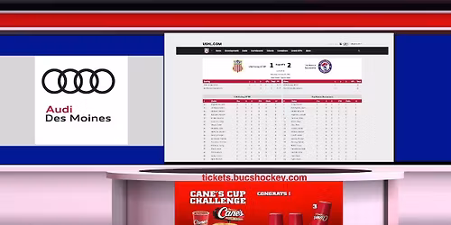 Parking Sioux Falls Stampede at Des Moines Buccaneers