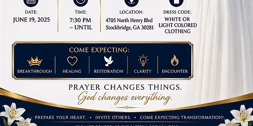Prayer Shut-In: Night of Transformation