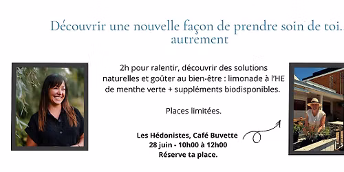 Pause café & bien-être  | Découverte de solutions naturelles + dégustations
