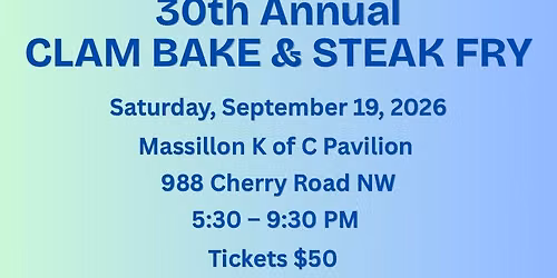 30th Annual Clam Bake