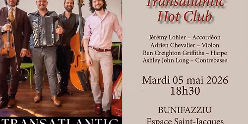 Concert : Transatlantic Hot Club