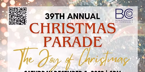 39th Annual Berea Christmas Parade