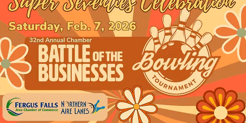 Battle of the Businesses Bowling "Super Seventies Celebration"