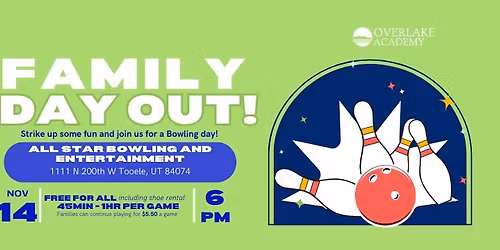 \ud83c\udfb3Family Day Out With Overlake Academy!\ud83c\udfb3