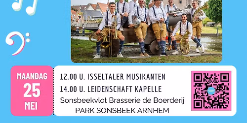Sonsbeek Dubbel met Isseltaler Musikanten en Leidenschaft Kapelle