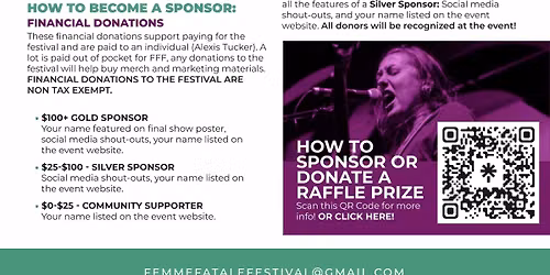 Femme Fatale Festival - Friday