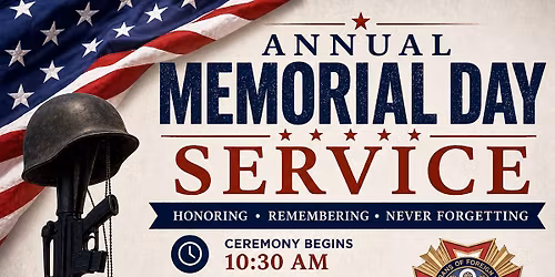 Memorial Day Service 