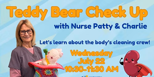 Teddy Bear Check Up - The Body's Cleaning Crew!