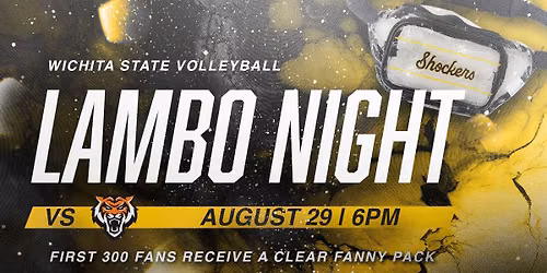 Shocker Volleyball vs Idaho State | Lambo Night Fanny Pack Giveaway