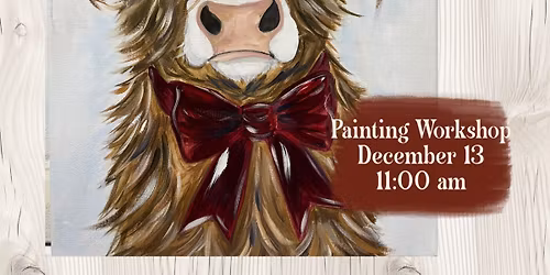 December 13th at 11am Christmas Cow