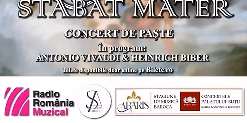 STABAT MATER. Concert de Pa\u0219te sus\u021binut de Ansamblul de muzic\u0103 veche Abaris