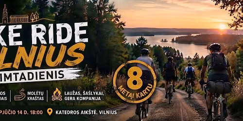 Bike Ride Vilnius gimtadienis