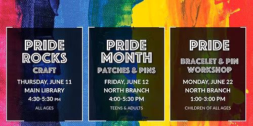 Pride ROCKS! Craft (All ages)
