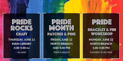 Pride ROCKS! Craft (All ages) 