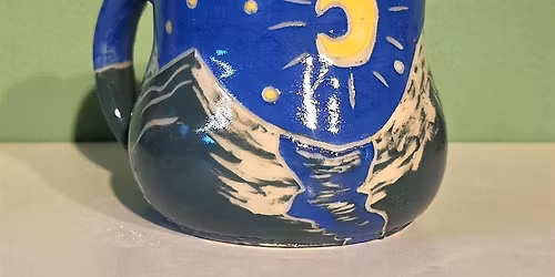 Sgraffito Mug Carving at Western Ave