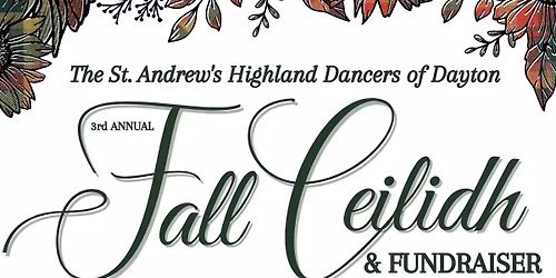 3rd Annual Fall Ceilidh and Fundraiser 