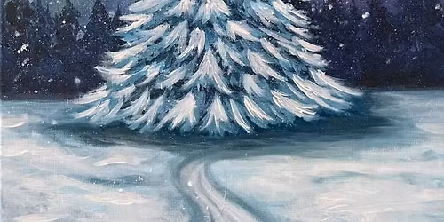 Paint the fab 'Christmas Lights' at The Cricketers on the Green in Pirbright, Woking