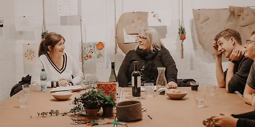 After Hours: Studio - Dry Point Etching