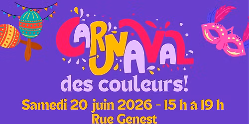 Carnaval des couleurs!