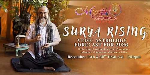 Surya Rising: Vedic Astrology Forecast for 2026 December 13th