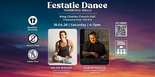 Ecstatic Dance Tunbridge Wells - 18.04.2026