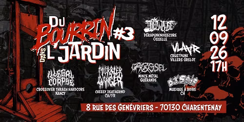 Du Bourrin dans l'Jardin #3