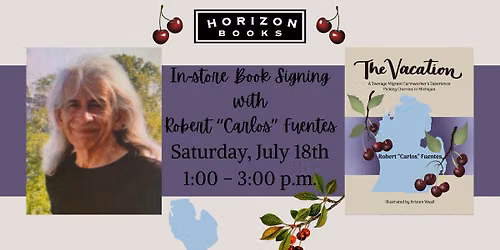 In-store Book Signing with Robert "Carlos" Fuentes