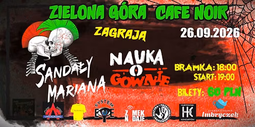Sanda\u0142y Mariana i Nauka o G\u00f3wnie w Cafe Noir