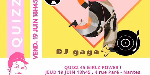 Quiz 45 tours sp\u00e9cial GIRLS POWER