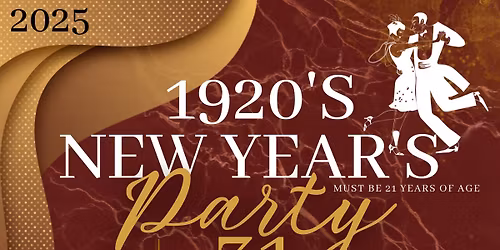 New Year\u2019s Eve 1920 style 