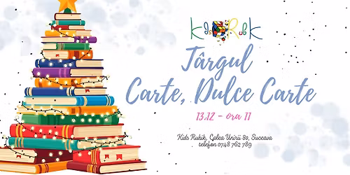  T\u00e2rgul cu Schimb de Carte \u2013 \u201eCarte, dulce carte!\u201d