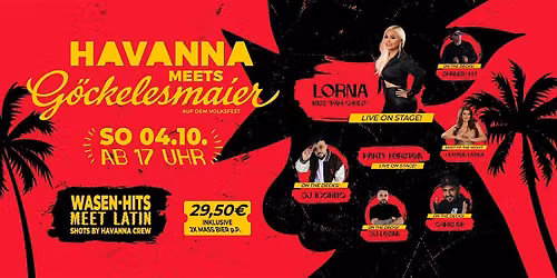 WASEN MEETS LATIN | HAVANNA X G\u00d6CKELESMAIER