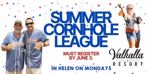 Summer Cornhole League in Helen at Valhalla Resort [Register by June 3]