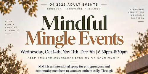 Mindful Mingle Events