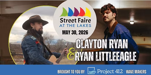 DL Street Faire - Clayton Ryan & Ryan LittleEagle