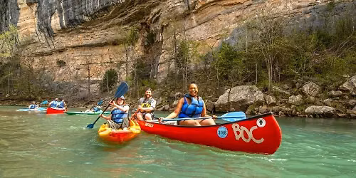 Buffalo River Guided Paddle & Hemmed-In-Hollow Hike \u2014 37 North
