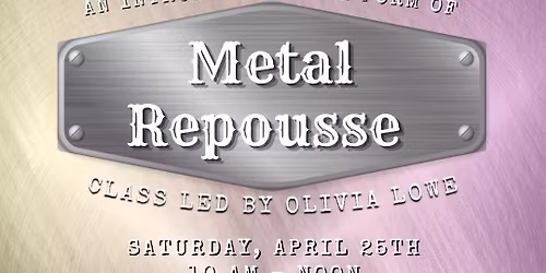 An Introduction to Metal Repousse