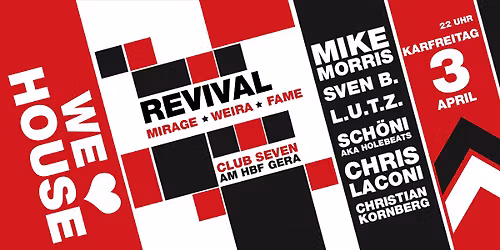 House Revival Party im Seven Gera