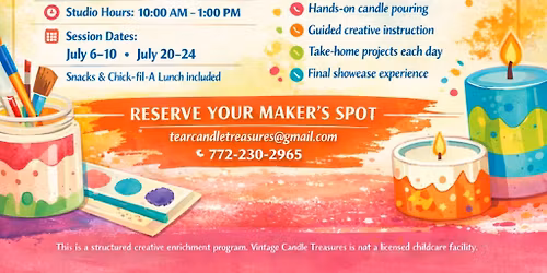 Summer Candle Lab Studio