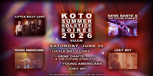 Koto Summer Solstice Soir\u00e9e 
