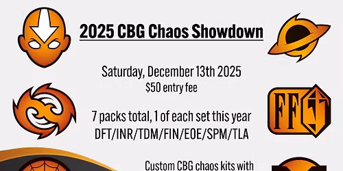 CBG 2025 Chaos Showdown