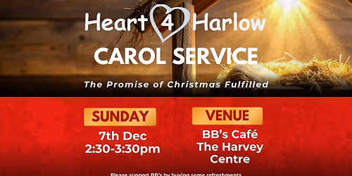 Heart 4 Harlow Carols at BB's