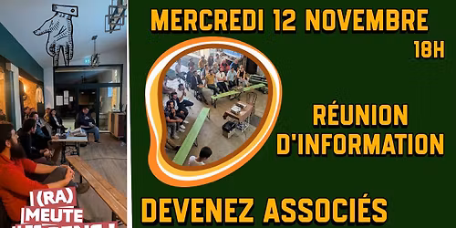 \ud83e\udd1d Devenez Associ\u00e9s de la Coop\u00e9rative du Loup Blanc: R\u00e9union d'information\ud83e\udd1d